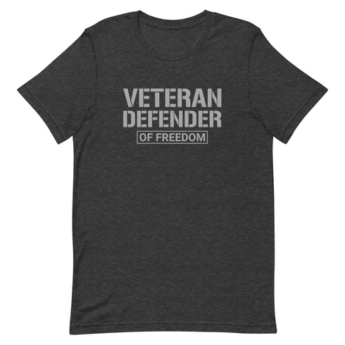 Veteran Defender of Freedom Unisex t-shirt - Mainstream Freedom