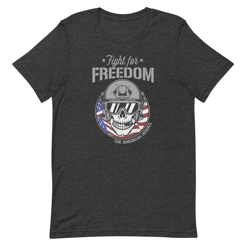 Fight For Freedom - The American Heroes Unisex t-shirt - Mainstream Freedom