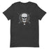 Skull with Guns and Bullets Unisex t-shirt - Mainstream Freedom