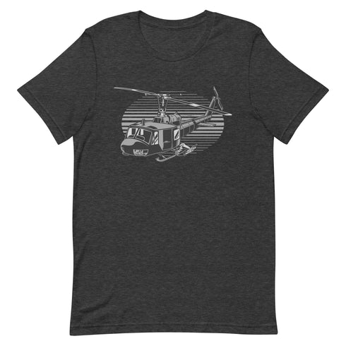 Helicopter Unisex t-shirt - Mainstream Freedom