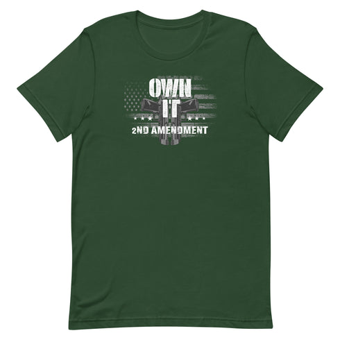 Own It 2nd Amendment Pro 2a Pro Gun rights graphic t-shirt - Mainstream Freedom