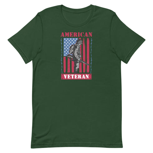 American Veteran Graphic t-shirt - Mainstream Freedom