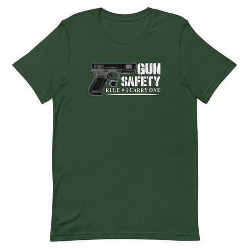 Gun Safety Rule #1 Carry One Short-sleeve unisex t-shirt - Mainstream Freedom