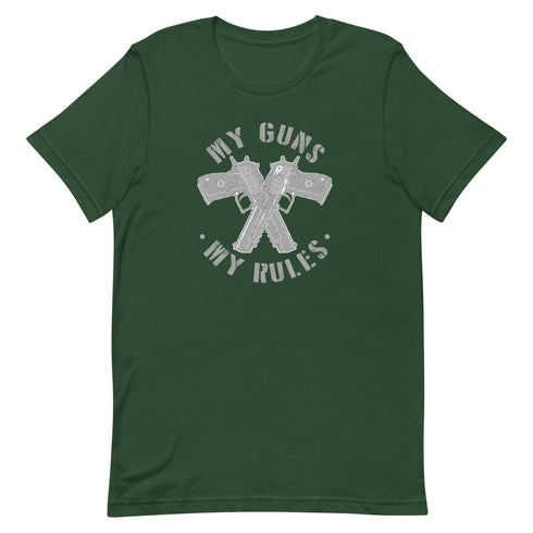 My Guns My Rules Unisex t-shirt - Mainstream Freedom