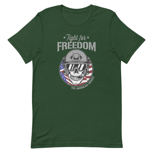 Fight For Freedom - The American Heroes Unisex t-shirt - Mainstream Freedom
