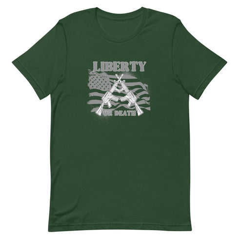 Liberty or Death Unisex t-shirt - Mainstream Freedom