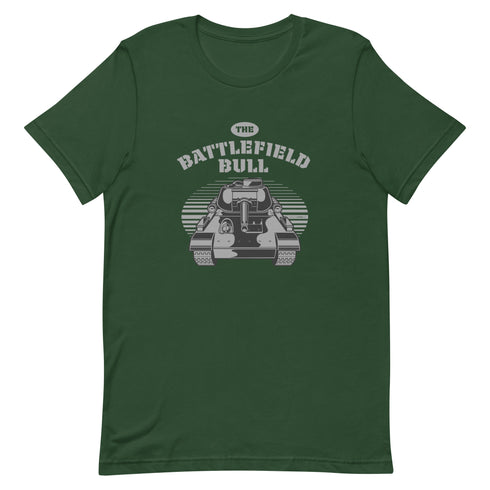 The Battlefield Bull Unisex t-shirt - Mainstream Freedom