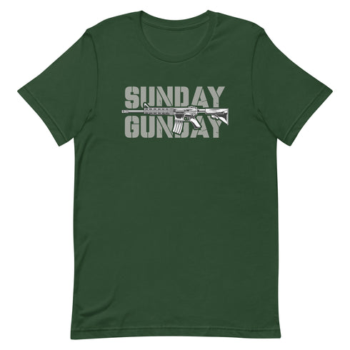 Sunday Gun Day t-shirt - Mainstream Freedom