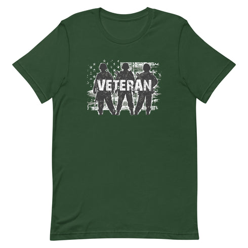 Veteran Army Silhouette t-shirt - Mainstream Freedom