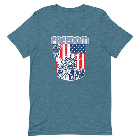 Freedom Short-sleeve unisex t-shirt - Mainstream Freedom