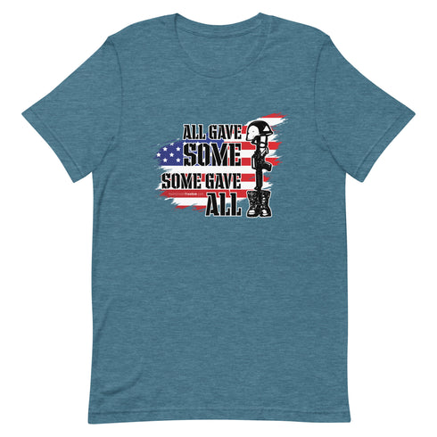 All Gave Some, Some Gave All Short-sleeve Patriotic t-shirt - Mainstream Freedom