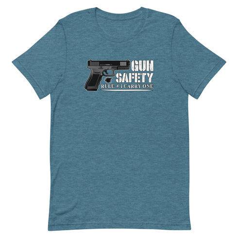 Gun Safety Rule #1 Carry One Short-sleeve unisex t-shirt - Mainstream Freedom
