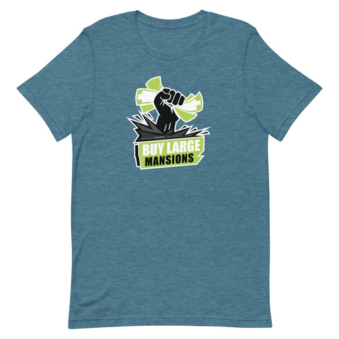 Buy Large Mansions - Black Lives Matter Scandal Short-sleeve unisex t-shirt - Mainstream Freedom