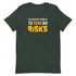 The Riskiest Thing Is To Take No Risks Unisex motivational t-shirt - Mainstream Freedom