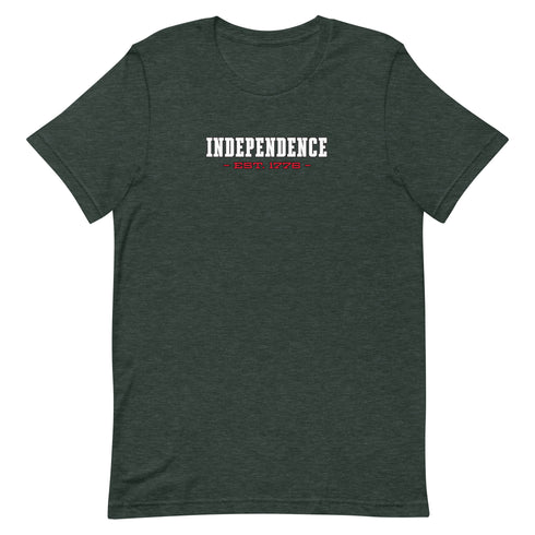 Independence Est. 1776 Unisex t-shirt - Mainstream Freedom