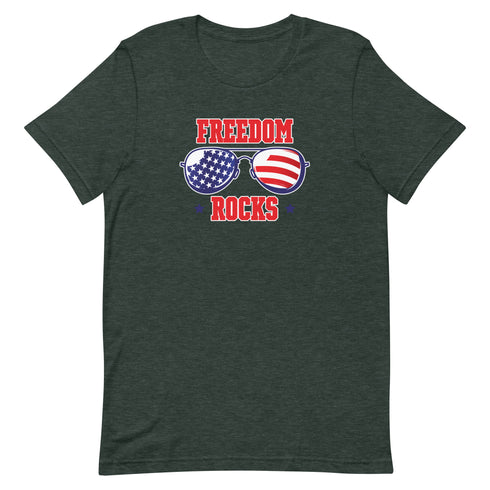 Freedom Rocks Unisex t-shirt - Mainstream Freedom