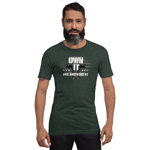 Own It 2nd Amendment Pro 2a Pro Gun rights graphic t-shirt - Mainstream Freedom