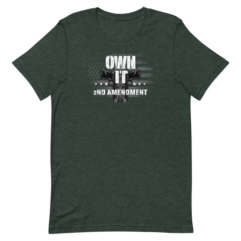 Own It 2nd Amendment Pro 2a Pro Gun rights graphic t-shirt - Mainstream Freedom