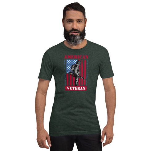 American Veteran Graphic t-shirt - Mainstream Freedom