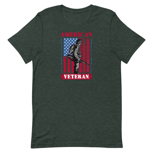 American Veteran Graphic t-shirt - Mainstream Freedom