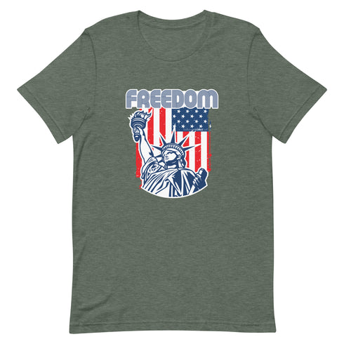 Freedom Short-sleeve unisex t-shirt - Mainstream Freedom