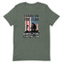 Stand For The Flag Kneel For The Fallen Short-sleeve unisex t-shirt - Mainstream Freedom