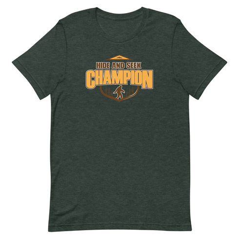 Hide And Seek Champion Short-sleeve unisex t-shirt - Mainstream Freedom