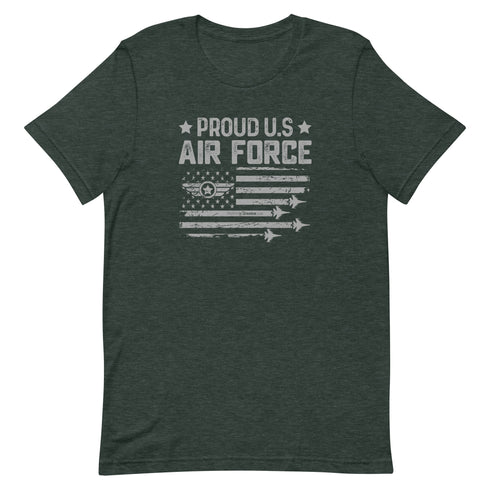 Proud US Air Force Unisex t-shirt - Mainstream Freedom