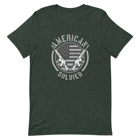 American Soldier Unisex t-shirt - Mainstream Freedom