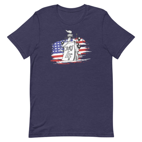 July 4th Unisex Independence Day t-shirt - Mainstream Freedom