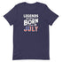 Legends Are Born In July Unisex Independence Day t-shirt - Mainstream Freedom