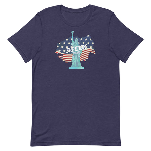 Independence Day - Statue of Liberty Unisex t-shirt - Mainstream Freedom