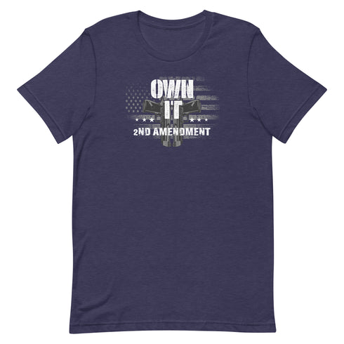 Own It 2nd Amendment Pro 2a Pro Gun rights graphic t-shirt - Mainstream Freedom