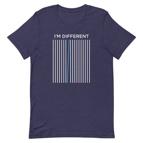 I'm Different Unisex t-shirt - Mainstream Freedom