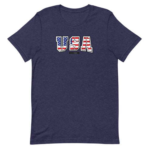 USA Short-sleeve unisex t-shirt - Mainstream Freedom