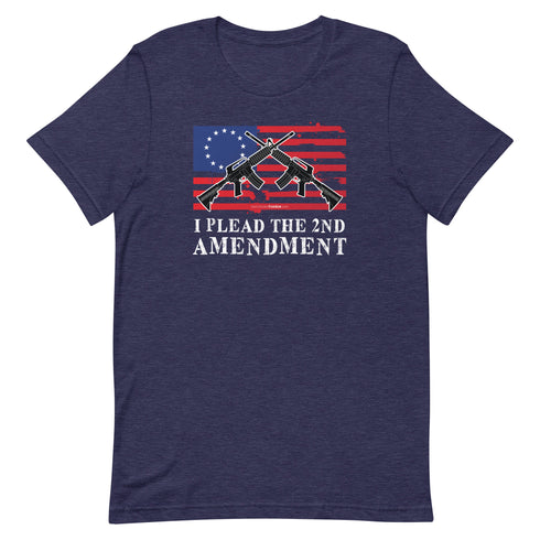 I Plead The 2nd Amendment Short-sleeve unisex t-shirt - Mainstream Freedom