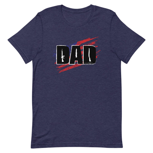 DAD Guns Short-sleeve unisex t-shirt - Mainstream Freedom