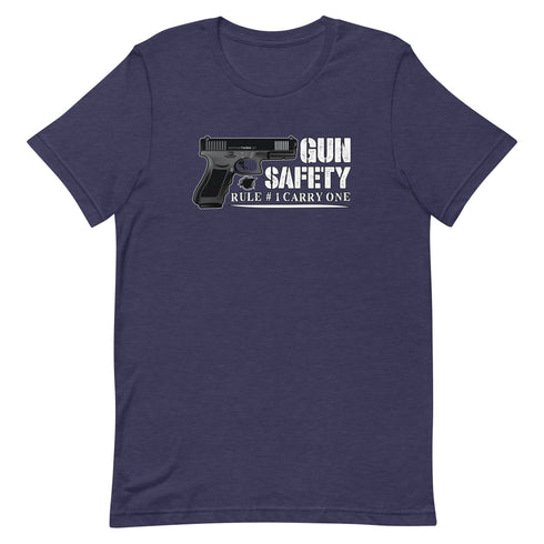 Gun Safety Rule #1 Carry One Short-sleeve unisex t-shirt - Mainstream Freedom