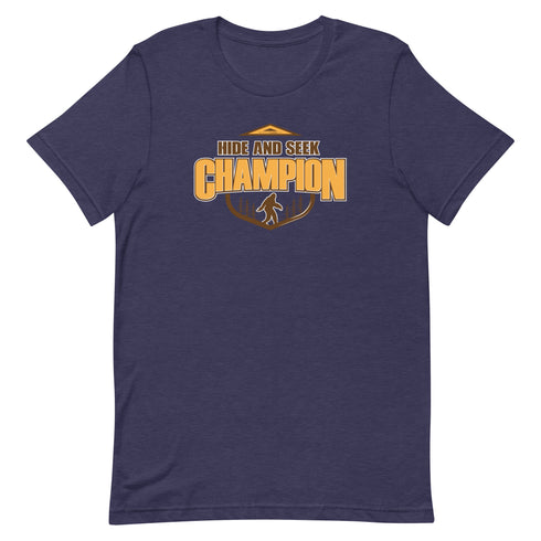 Hide And Seek Champion Short-sleeve unisex t-shirt - Mainstream Freedom