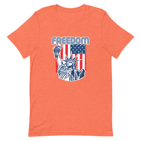 Freedom Short-sleeve unisex t-shirt - Mainstream Freedom