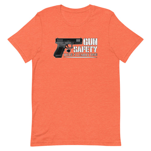Gun Safety Rule #1 Carry One Short-sleeve unisex t-shirt - Mainstream Freedom