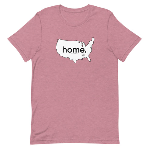 Home - On Map Of America Short-sleeve unisex t-shirt - Mainstream Freedom