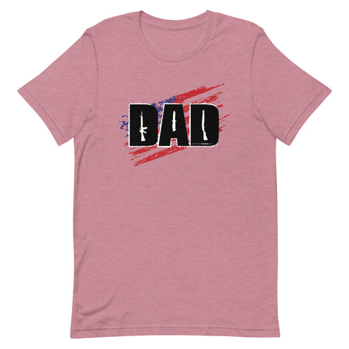 DAD Guns Short-sleeve unisex t-shirt - Mainstream Freedom