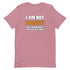 I Am Not Bossy Short-sleeve unisex t-shirt - Mainstream Freedom