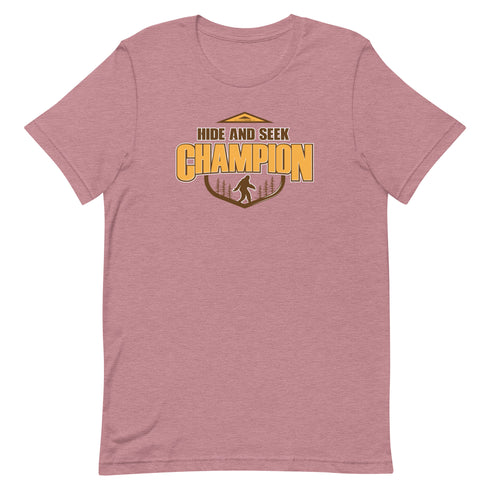 Hide And Seek Champion Short-sleeve unisex t-shirt - Mainstream Freedom