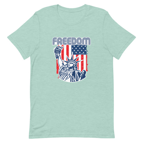 Freedom Short-sleeve unisex t-shirt - Mainstream Freedom