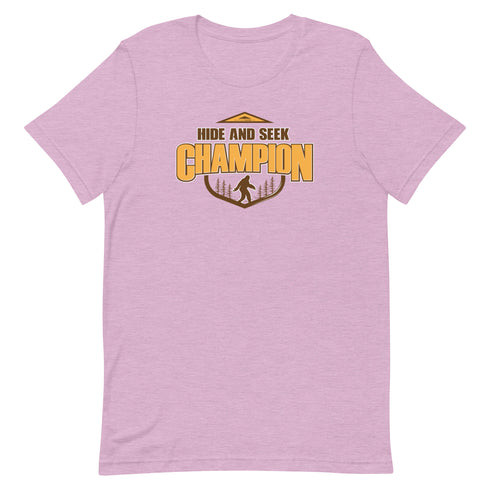 Hide And Seek Champion Short-sleeve unisex t-shirt - Mainstream Freedom