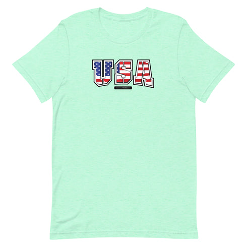 USA Short-sleeve unisex t-shirt - Mainstream Freedom