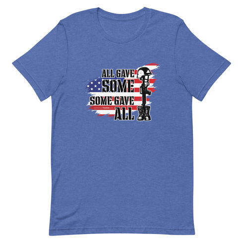 All Gave Some, Some Gave All Short-sleeve Patriotic t-shirt - Mainstream Freedom