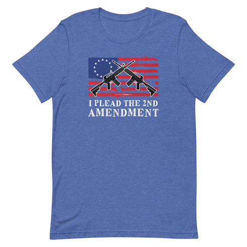 I Plead The 2nd Amendment Short-sleeve unisex t-shirt - Mainstream Freedom